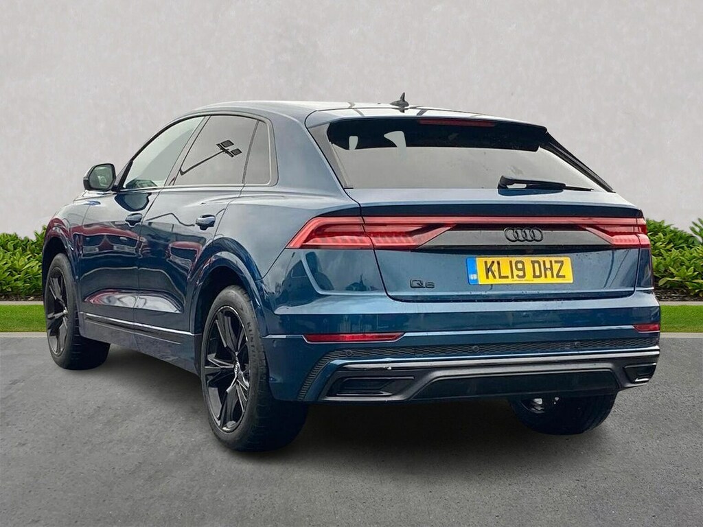 Audi Q8 3.0 Tdi V6 50 S Line Suv Tiptronic Quat KL19DHZ Blue #3