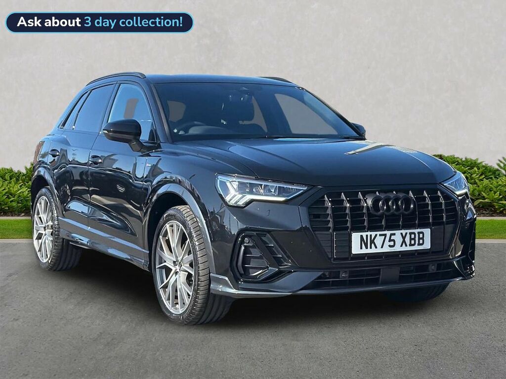 Audi Q3 35 Tdi Black Edition S Tronic 20 Alloy Black