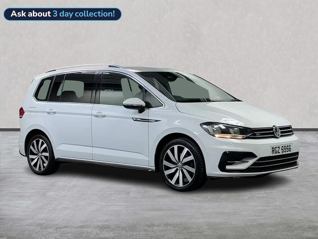 Volkswagen Touran 1.5 Tsi Evo R-line Mpv Euro 6 S RGZ5956 White