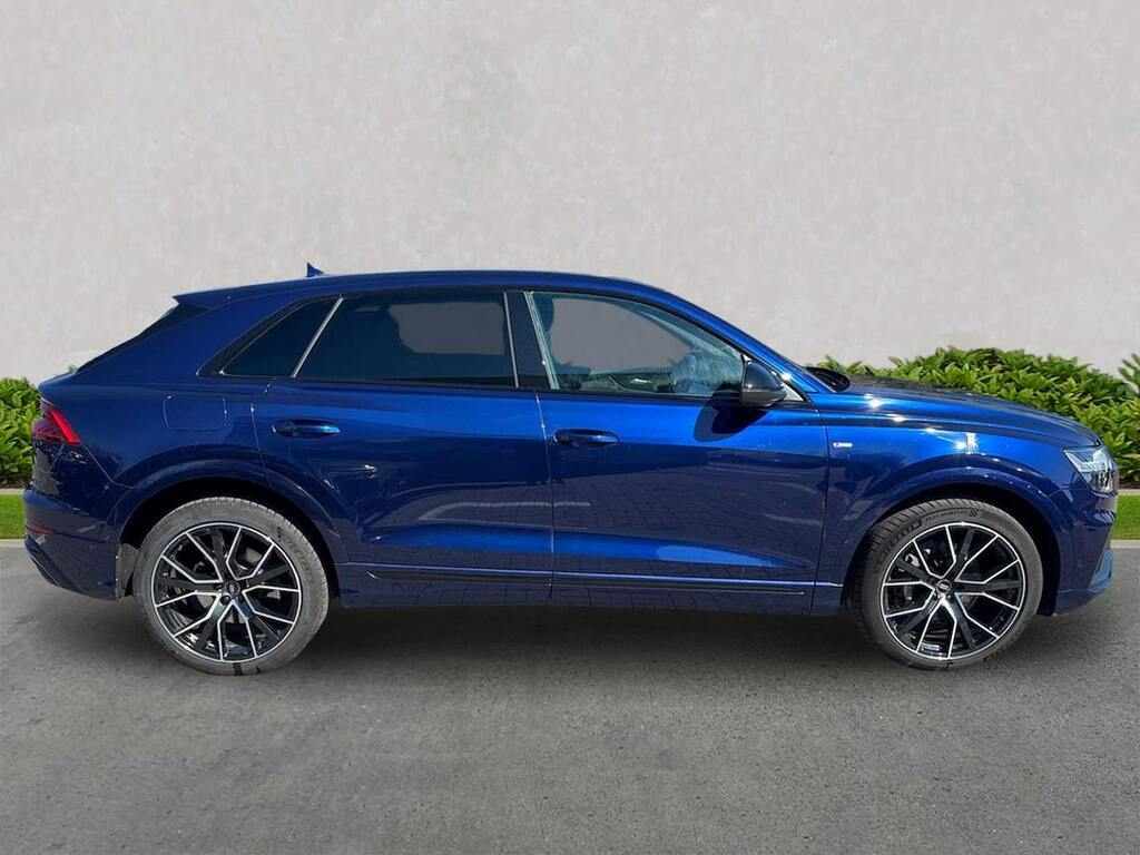 Audi Q8 3.0 Tdi V6 50 Black Edition Suv Tiptron ND72VBZ Blue #3