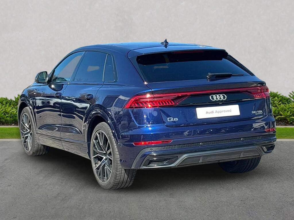 Audi Q8 3.0 Tdi V6 50 Black Edition Suv Tiptron ND72VBZ Blue #2
