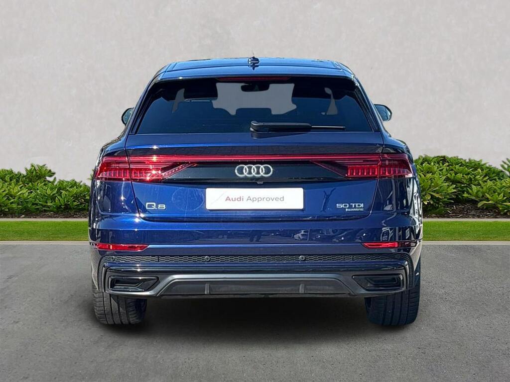 Audi Q8 3.0 Tdi V6 50 Black Edition Suv Tiptron ND72VBZ Blue #4