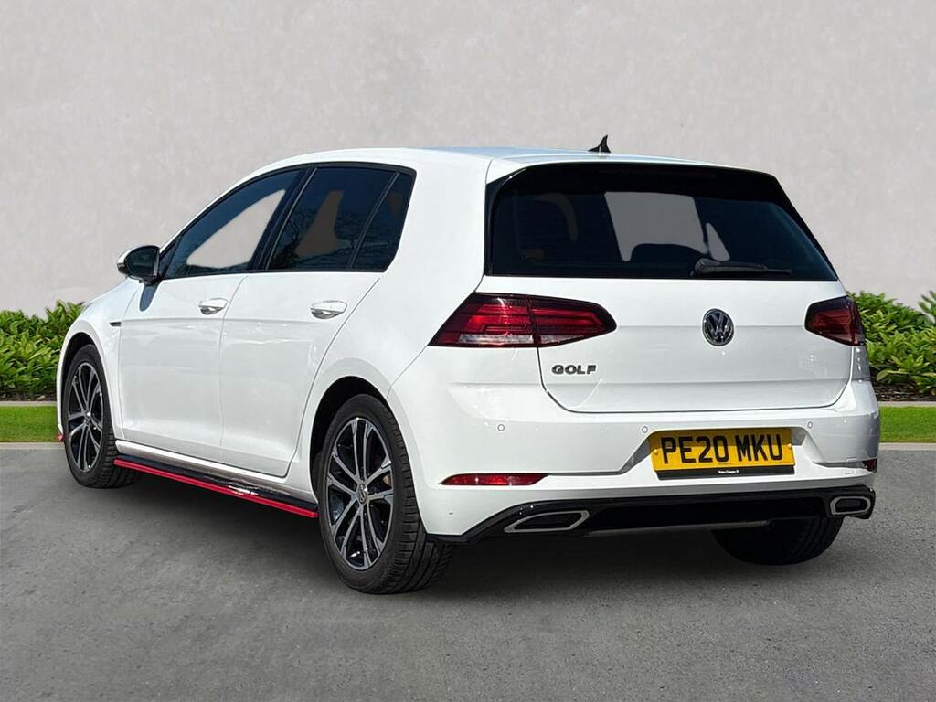 Volkswagen Golf 1.5 Tsi Evo R-line Edition Hatchback Ma White #2