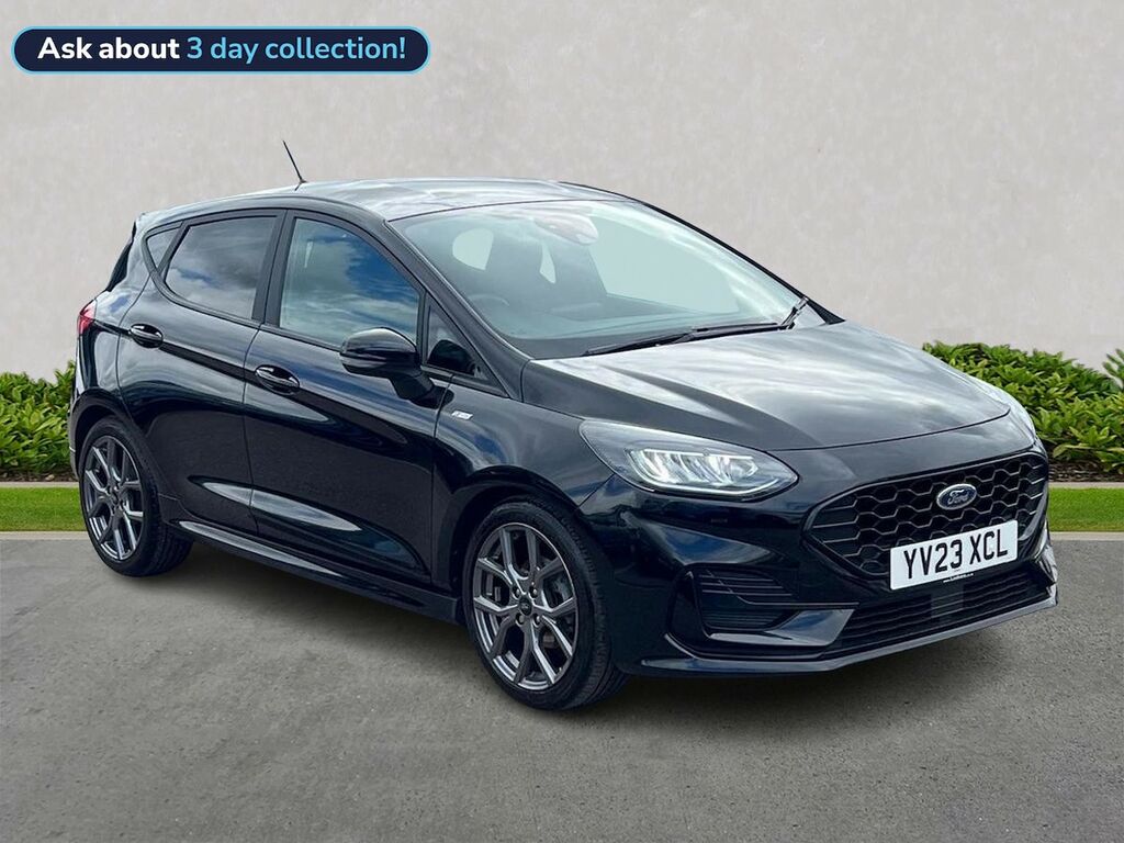 Ford Fiesta 1.0T Ecoboost Mhev St-line Edition Hatchback P YV23XCL Black
