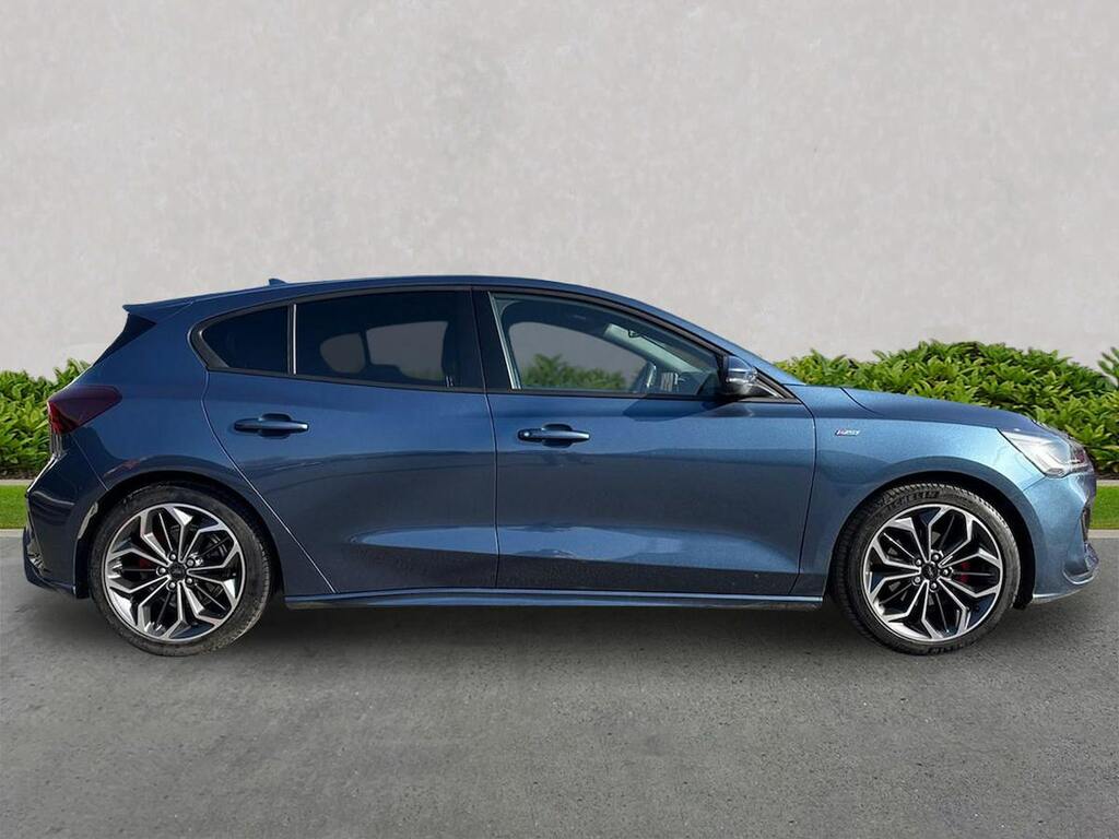 Ford Focus 1.0T Ecoboost Mhev St-line X Hatchback EU25XTK Blue #3