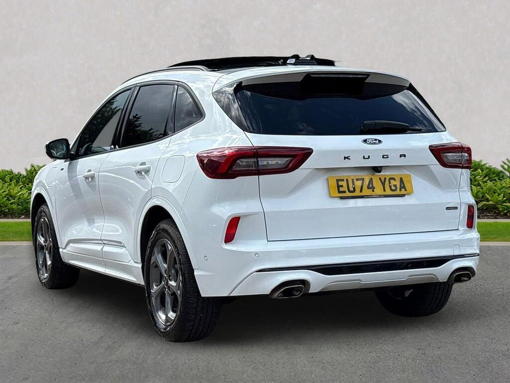 Ford Kuga 2.5 Duratec 14.4Kwh St-line Suv Plug-in EU74YGA White #2