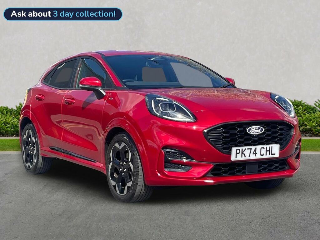 Ford Puma 1.0 Ecoboost Hybrid Mhev St-line X PK74CHL Red