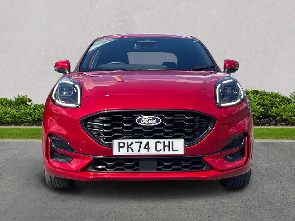 Ford Puma 1.0 Ecoboost Hybrid Mhev St-line X PK74CHL Red #5