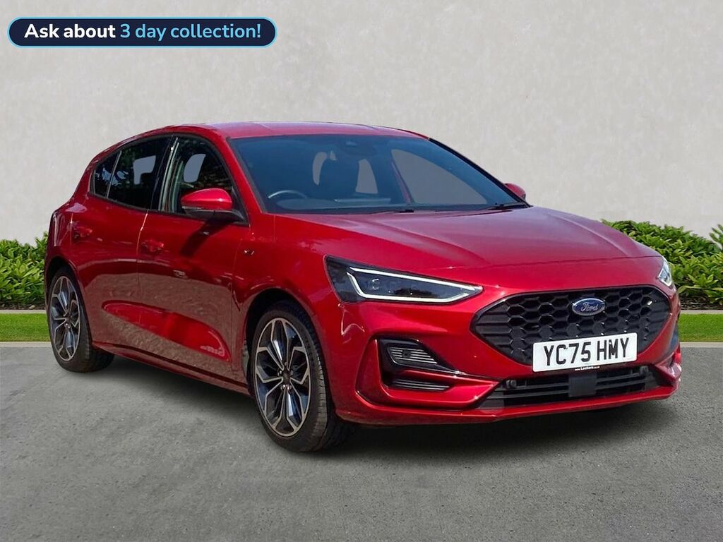 Ford Focus 1.0 Ecoboost Hybrid Mhev 155 St-line X Red