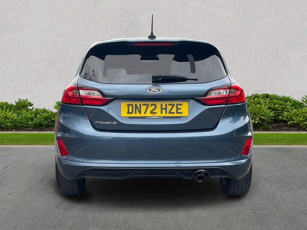 Ford Fiesta 1.0 Ecoboost St-line DN72HZE Blue #4
