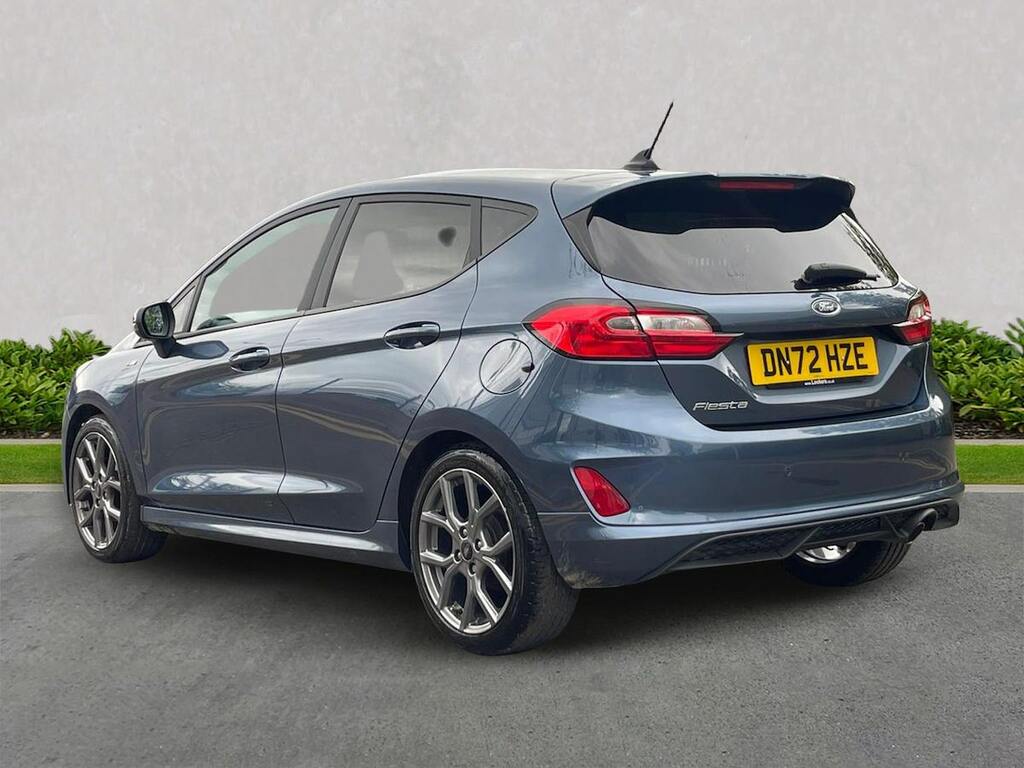 Ford Fiesta 1.0 Ecoboost St-line DN72HZE Blue #2