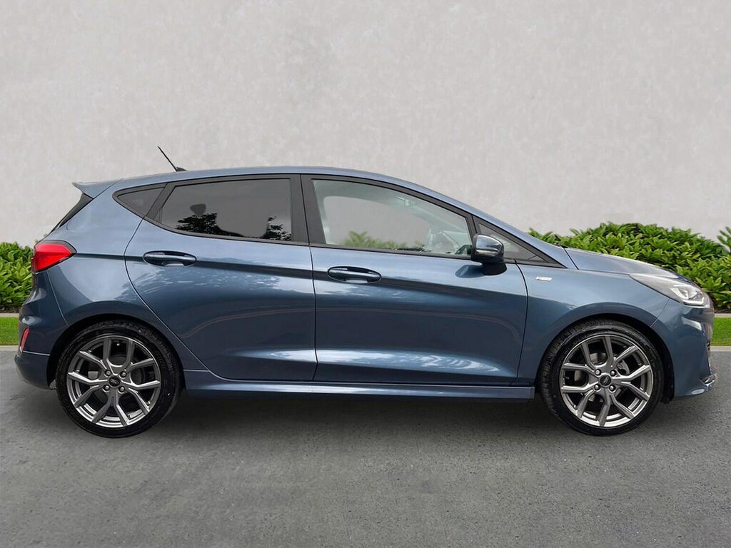 Ford Fiesta 1.0 Ecoboost St-line DN72HZE Blue #3