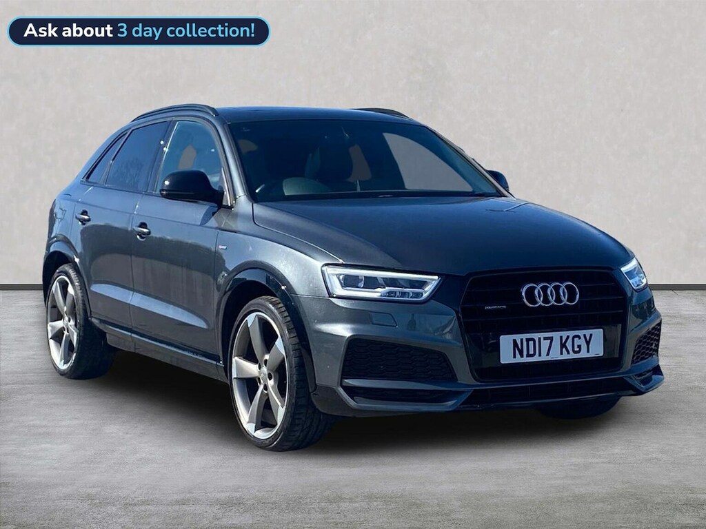 Audi Q3 2.0 Tdi Quattro Black Edition S Tronic Grey