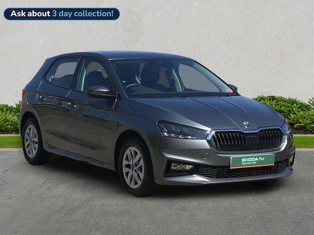 Skoda Fabia 1.0 Tsi Se Edition Hatchback Eur GL25HYZ Grey