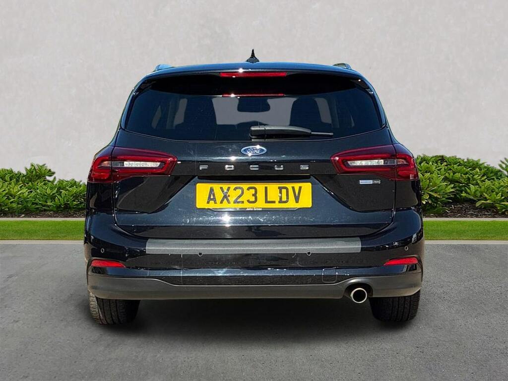 Ford Focus 1.0 Ecoboost Hybrid Mhev 155 Titanium X AX23LDV Black #4