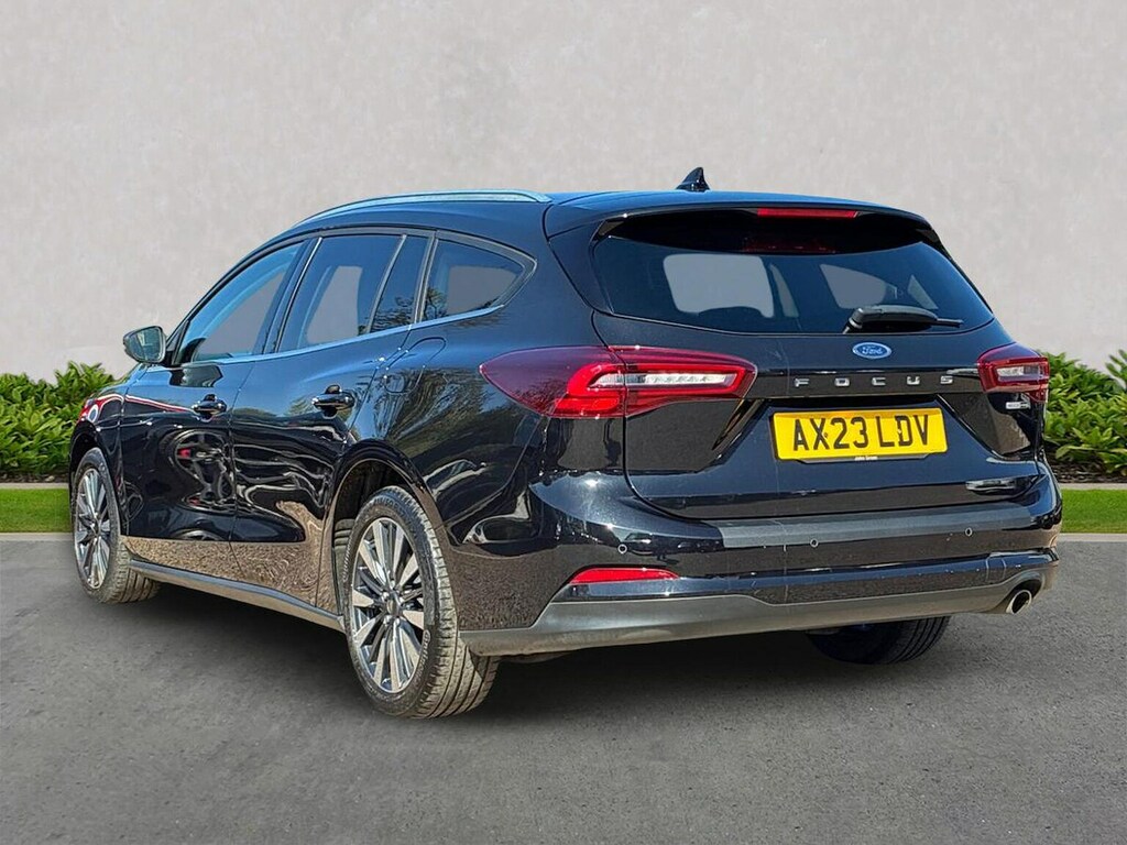 Ford Focus 1.0 Ecoboost Hybrid Mhev 155 Titanium X AX23LDV Black #2