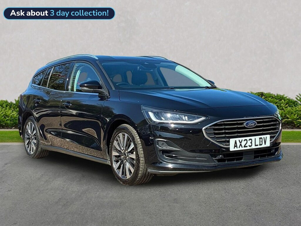 Ford Focus 1.0 Ecoboost Hybrid Mhev 155 Titanium X Black
