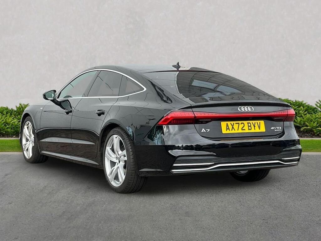 Audi A7 40 Tdi Quattro S Line S Tronic AX72BYV Black #2