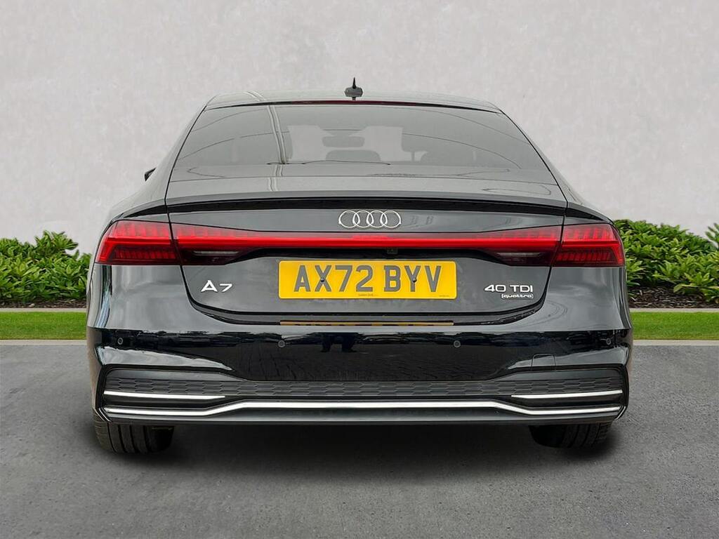 Audi A7 40 Tdi Quattro S Line S Tronic AX72BYV Black #4