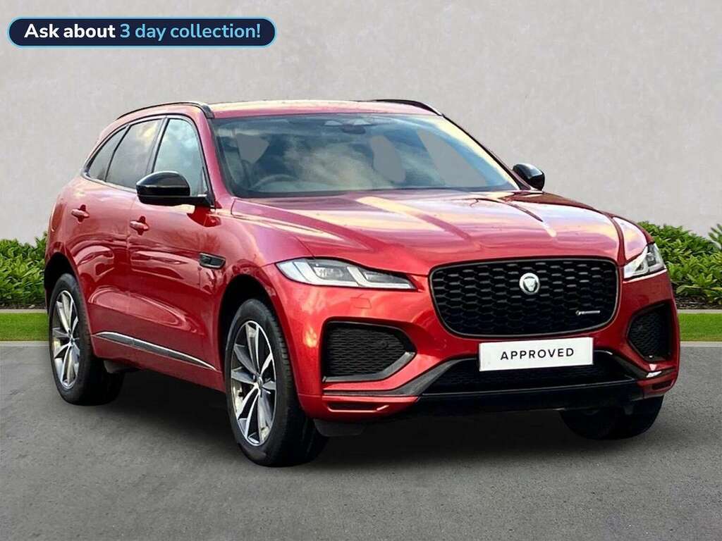 Jaguar F-Pace 2.0 D200 R-dynamic Se Black Awd Red