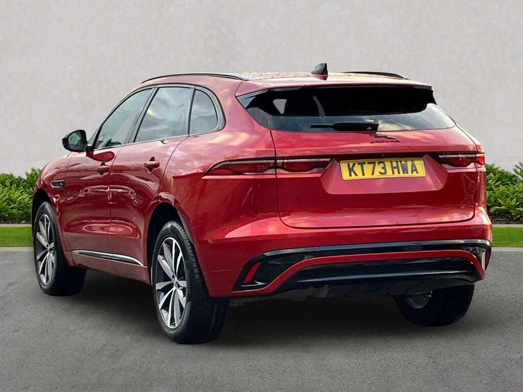 Jaguar F-Pace 2.0 D200 R-dynamic Se Black Awd KT73HWA Red #2