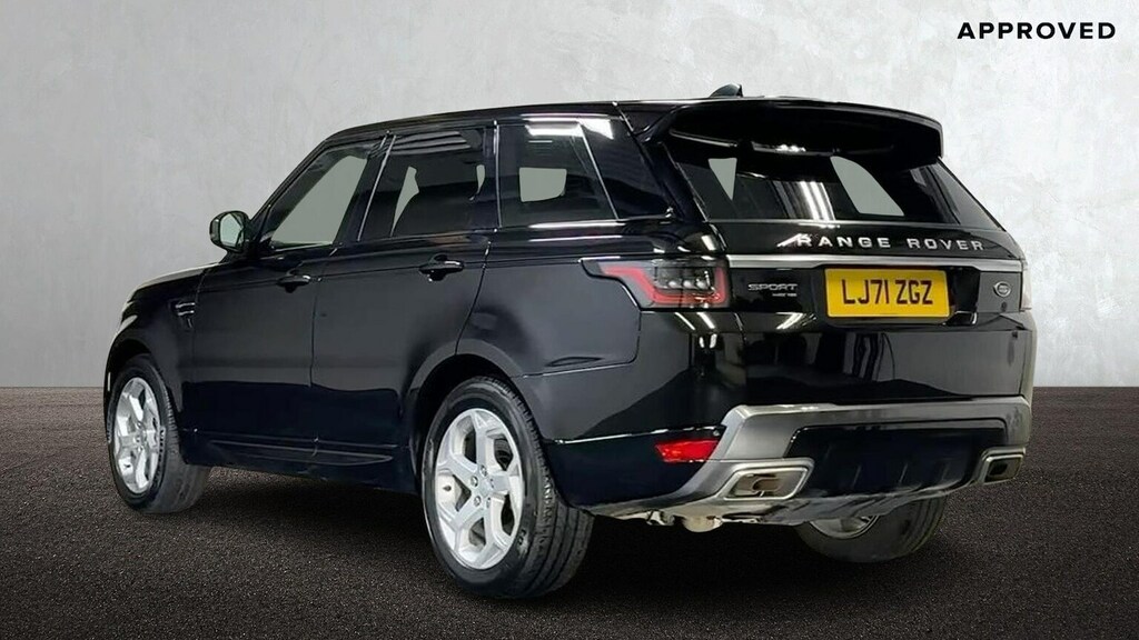 Land Rover Range Rover Sport 3.0 P400 Hse LJ71ZGZ Black #2