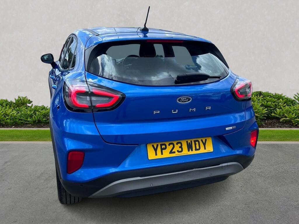Ford Puma 1.0T Ecoboost Mhev Titanium Suv Hybrid YP23WDY Blue #2