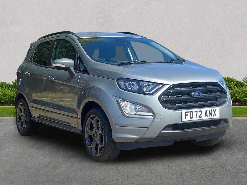 Ford Ecosport 1.0T Ecoboost Gpf St-line Suv Eu FD72AMX Silver