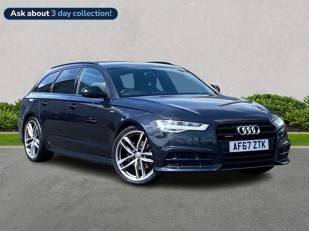 Audi A6 2.0 Tdi Black Edition Estate S Tronic Q Blue