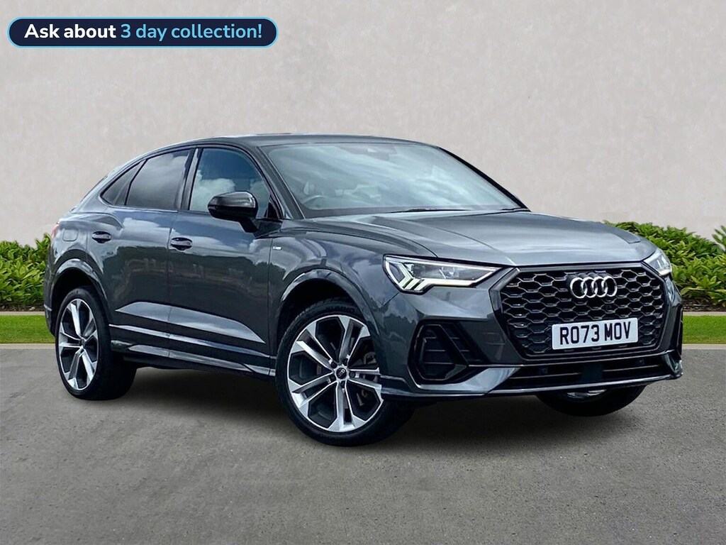 Audi Q3 45 Tfsi E Black Edition S Tronic Cs Pack Grey