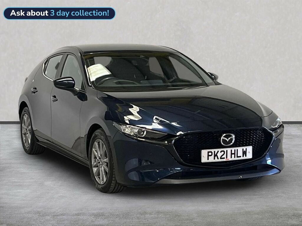 Mazda 3 2.0 E-skyactiv-g Mhev Se-l Lux Hatchback Petro Blue