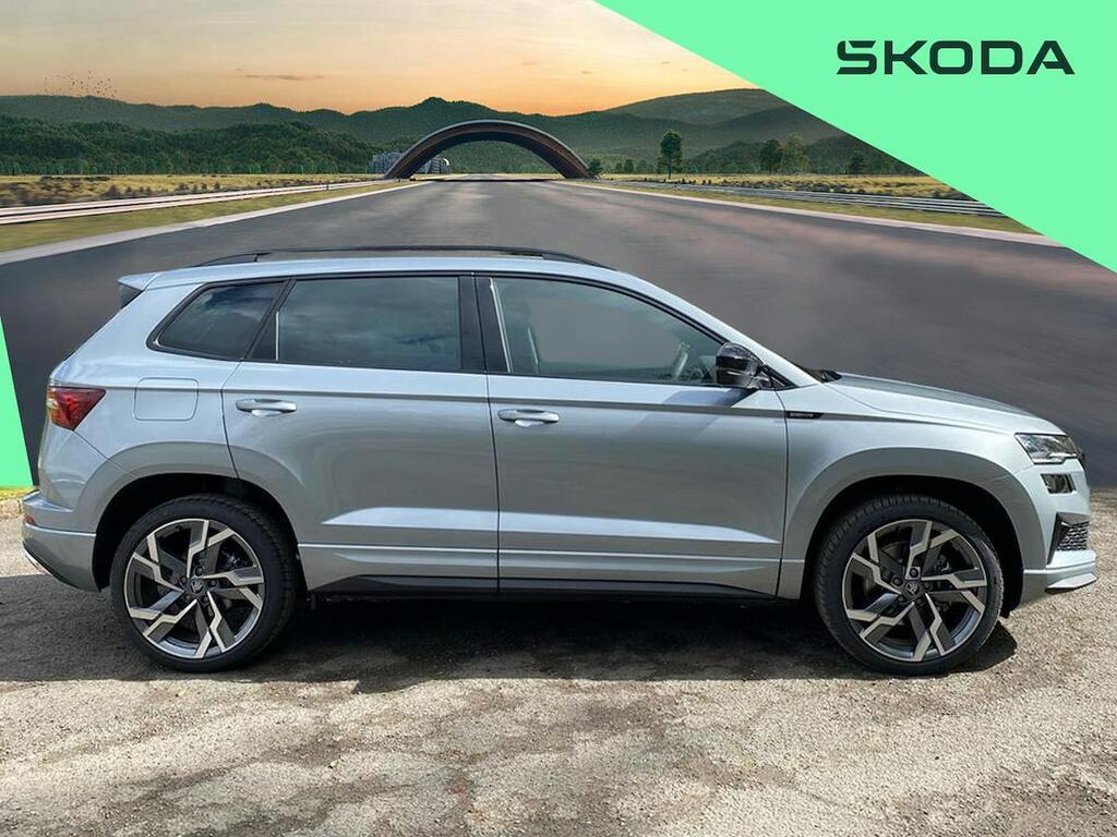 Skoda Karoq 1.5 Tsi Act Sportline Edition Suv Dsg E LC26FZU Silver #3