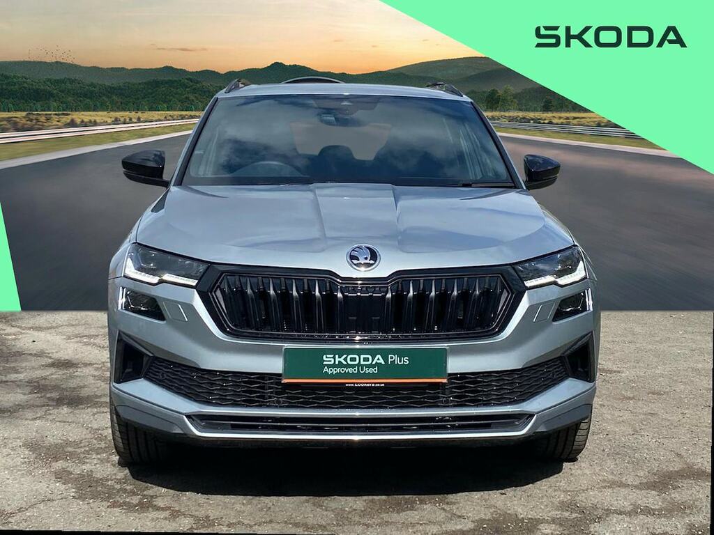Skoda Karoq 1.5 Tsi Act Sportline Edition Suv Dsg E LC26FZU Silver #5