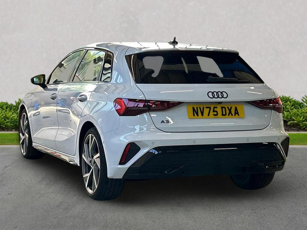 Audi A3 2.0 Tdi 150 Black Edition S Tronic NV75DXA White #2