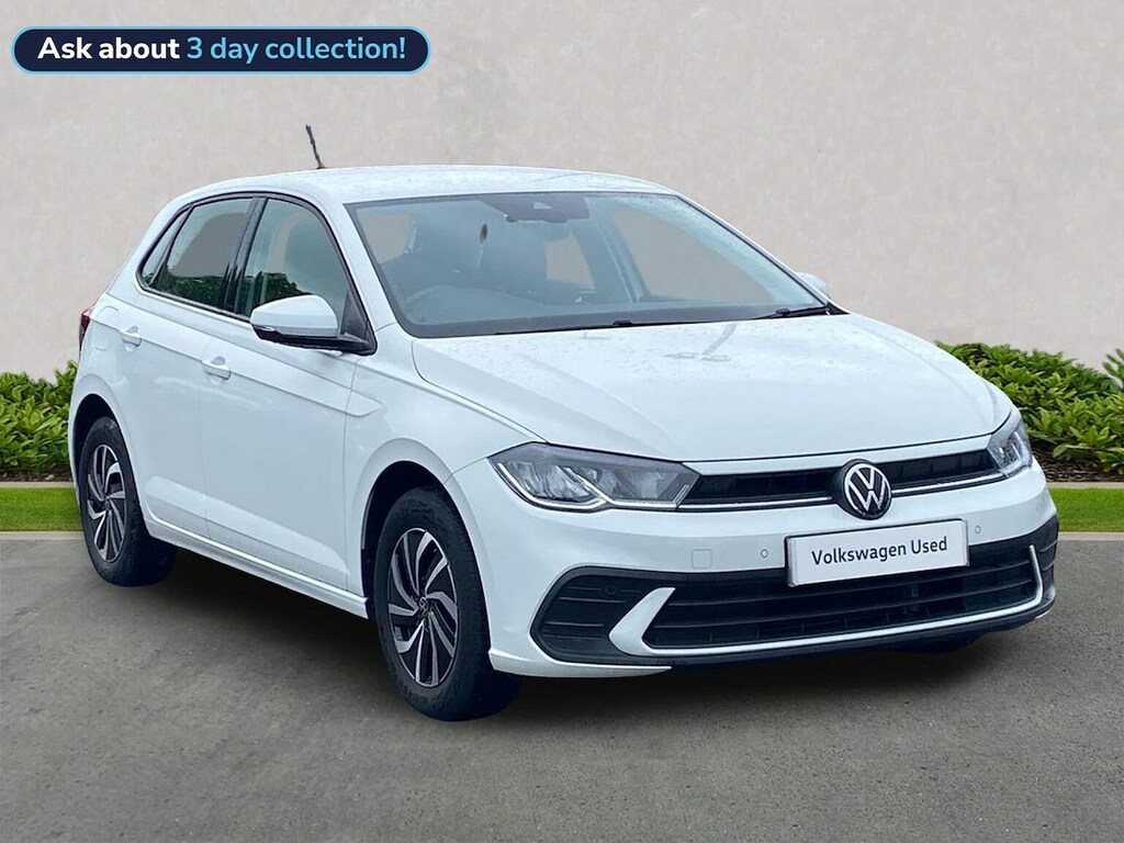 Volkswagen Polo 1.0 Tsi Life Hatchback Euro 6 S White