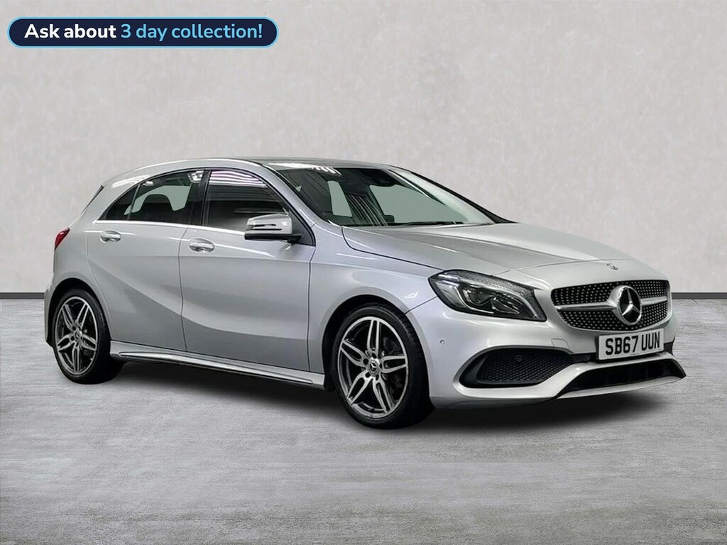 Mercedes-Benz A Class 1.5 A180d Amg Line Premium Hatchback Silver