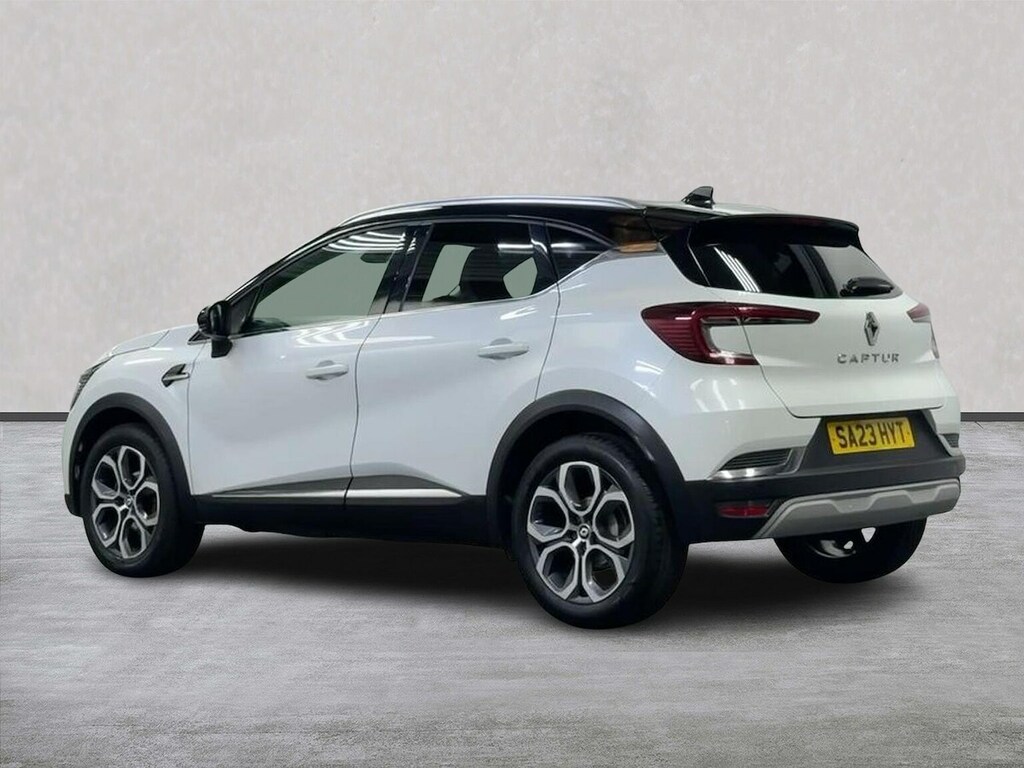 Renault Captur 1.0 Tce Techno Suv Euro 6 Ss SA23HYT White #2