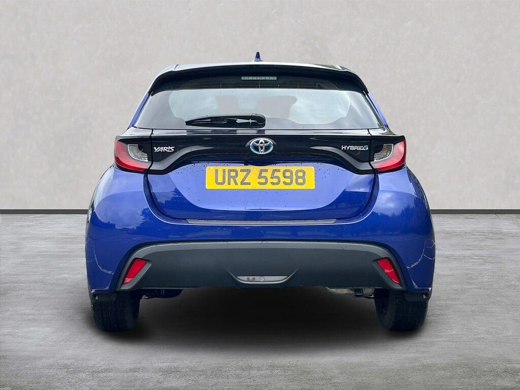 Toyota Yaris 1.5 Vvt-h Icon Hatchback Hybrid E-cvt E URZ5598 Blue #4