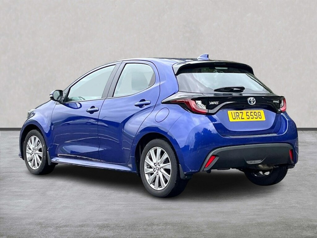 Toyota Yaris 1.5 Vvt-h Icon Hatchback Hybrid E-cvt E URZ5598 Blue #2