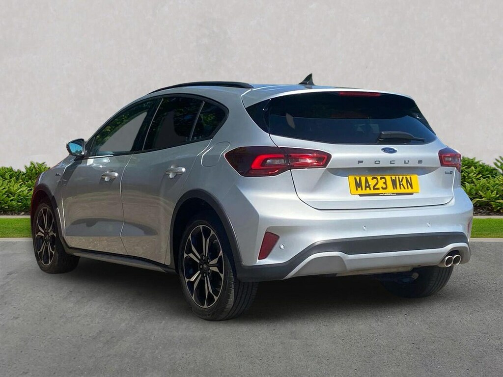 Ford Focus 1.0T Ecoboost Mhev Active Vignale Hatchback Pe MA23WKN Silver #2