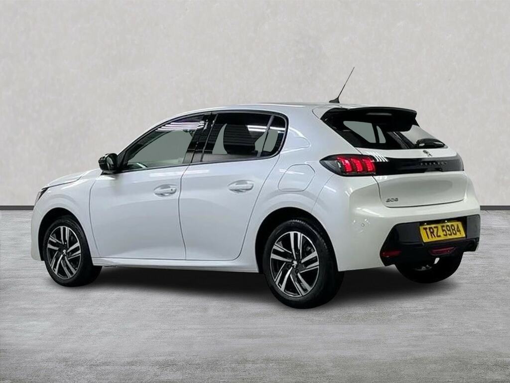 Peugeot 208 1.5 Bluehdi Allure Premium Hatchback Ma White #2