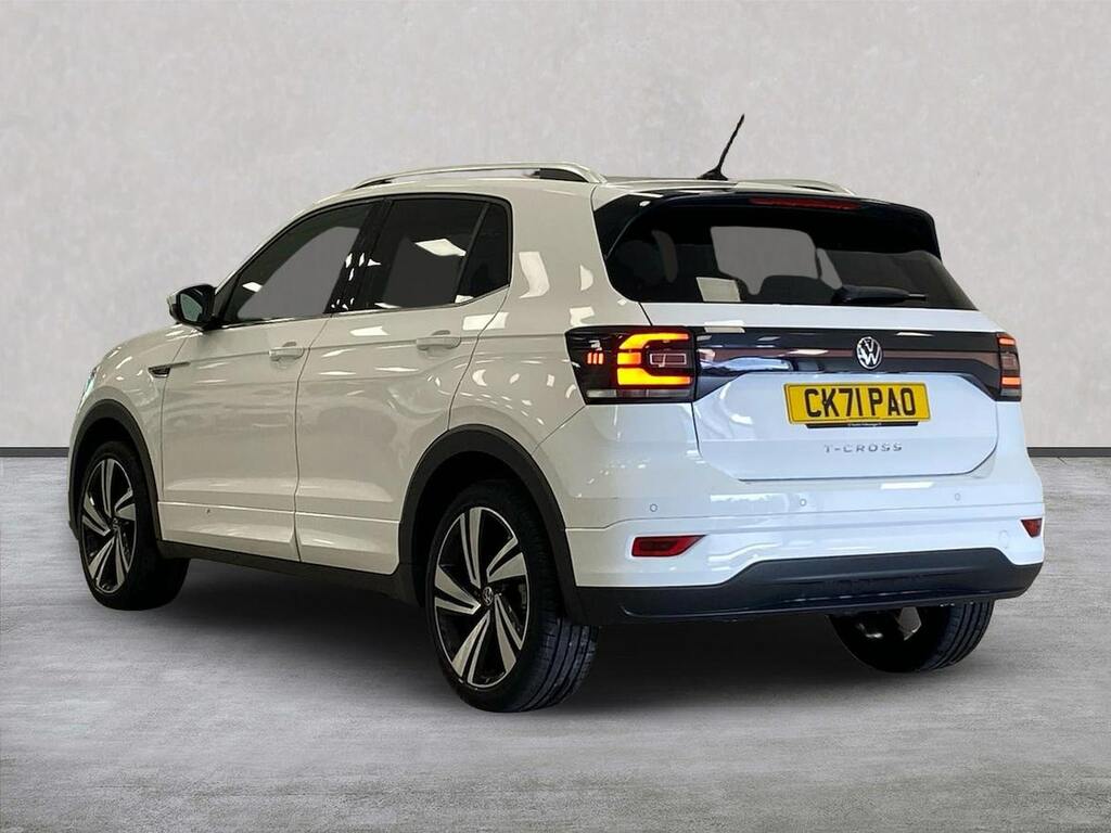 Volkswagen T-Cross 1.0 Tsi R-line Suv Euro 6 Ss White #2