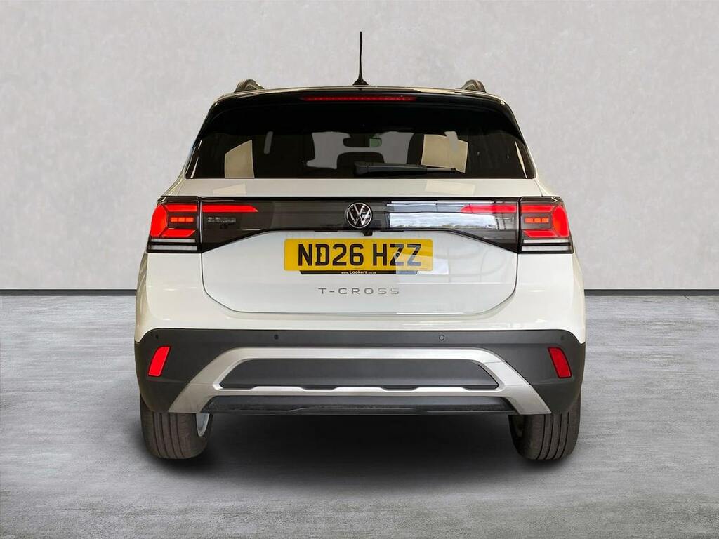 Volkswagen T-Cross 1.0 Tsi Match ND26HZZ White #4