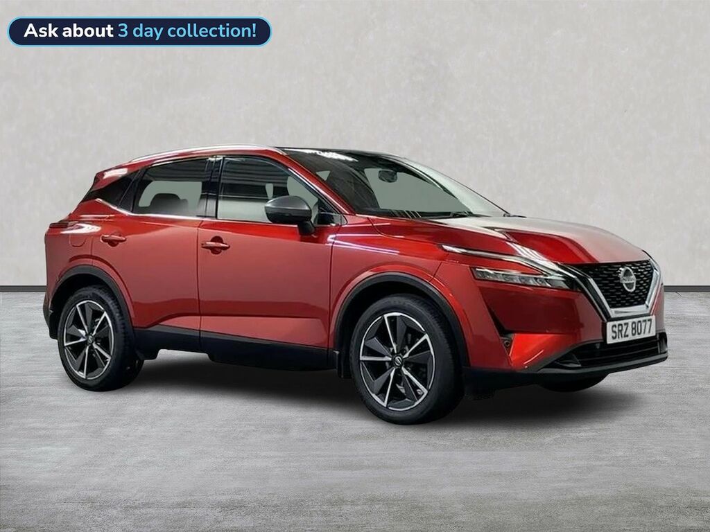 Nissan Qashqai 1.3 Dig-t Mhev Tekna Suv Hybrid Red