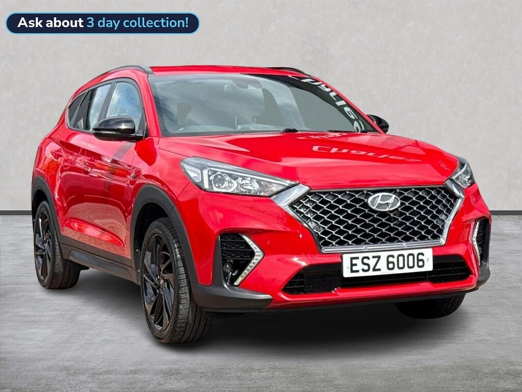 Hyundai Tucson 1.6 T-gdi N Line Suv Euro 6 Ss Red