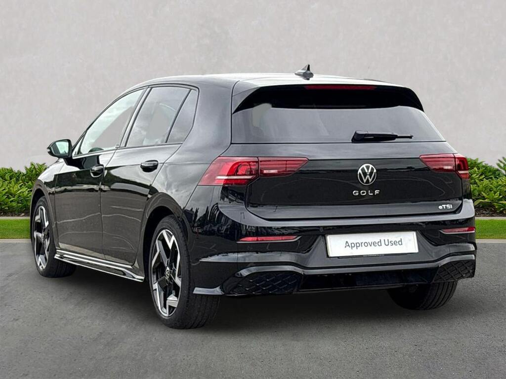 Volkswagen Golf 1.5 Etsi Mhev R-line Hatchback Hybrid D Black