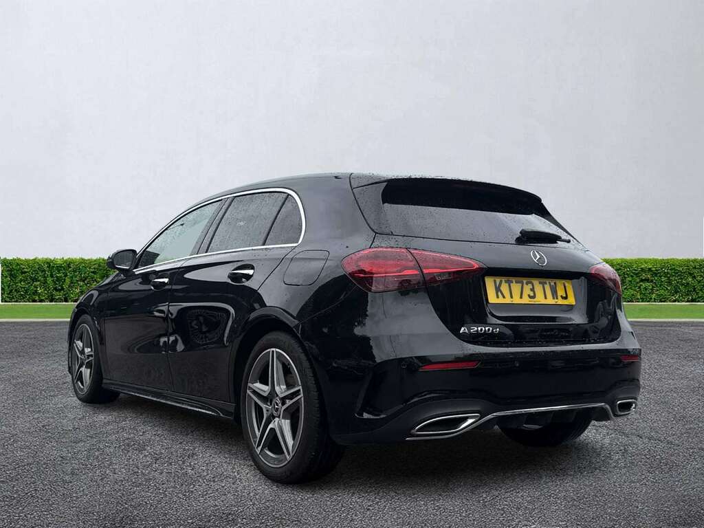 Mercedes-Benz A Class A200d Amg Line Premium Black #2