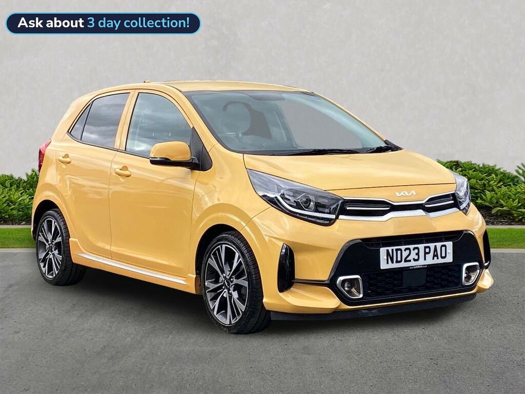 Kia Picanto 1.0 Gt-line 4 Seats ND23PAO Yellow