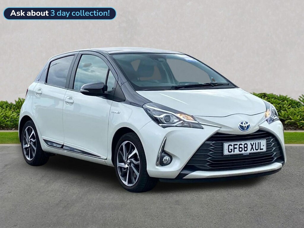 Toyota Yaris 1.5 Vvt-h Y20 Hatchback Hybrid E-cvt Eu GF68XUL White