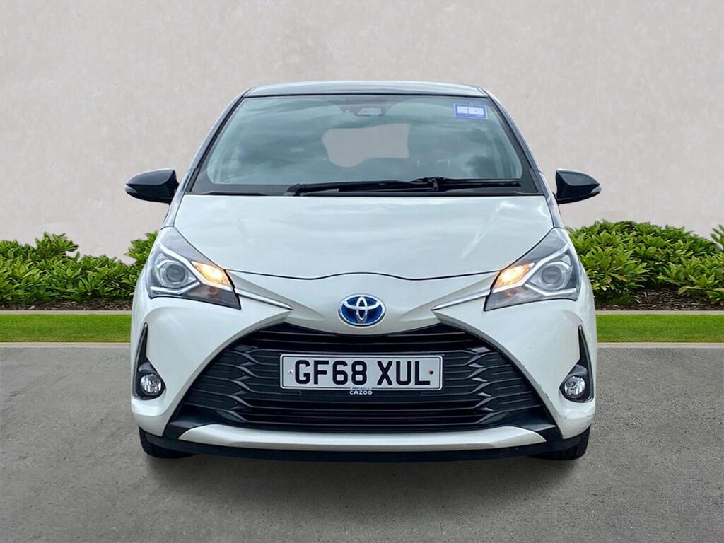 Toyota Yaris 1.5 Vvt-h Y20 Hatchback Hybrid E-cvt Eu GF68XUL White #5
